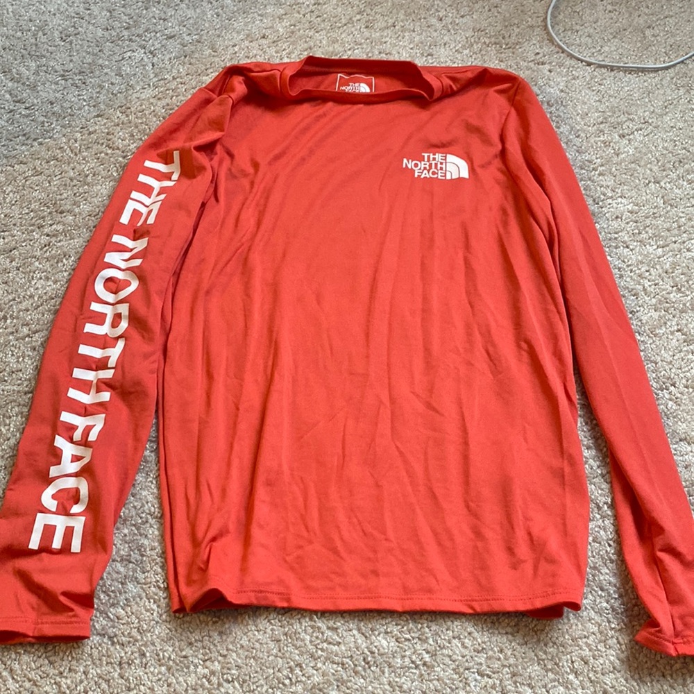 Long-sleeve North Face tee